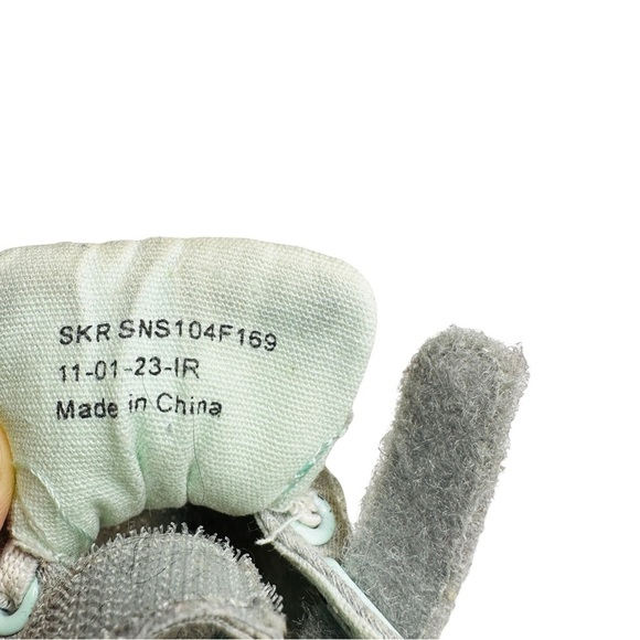 See‎ Kai Run Toddler Size 5 Rainbow Gray Sneakers Hook & Loop Strap - Picture 12 of 12